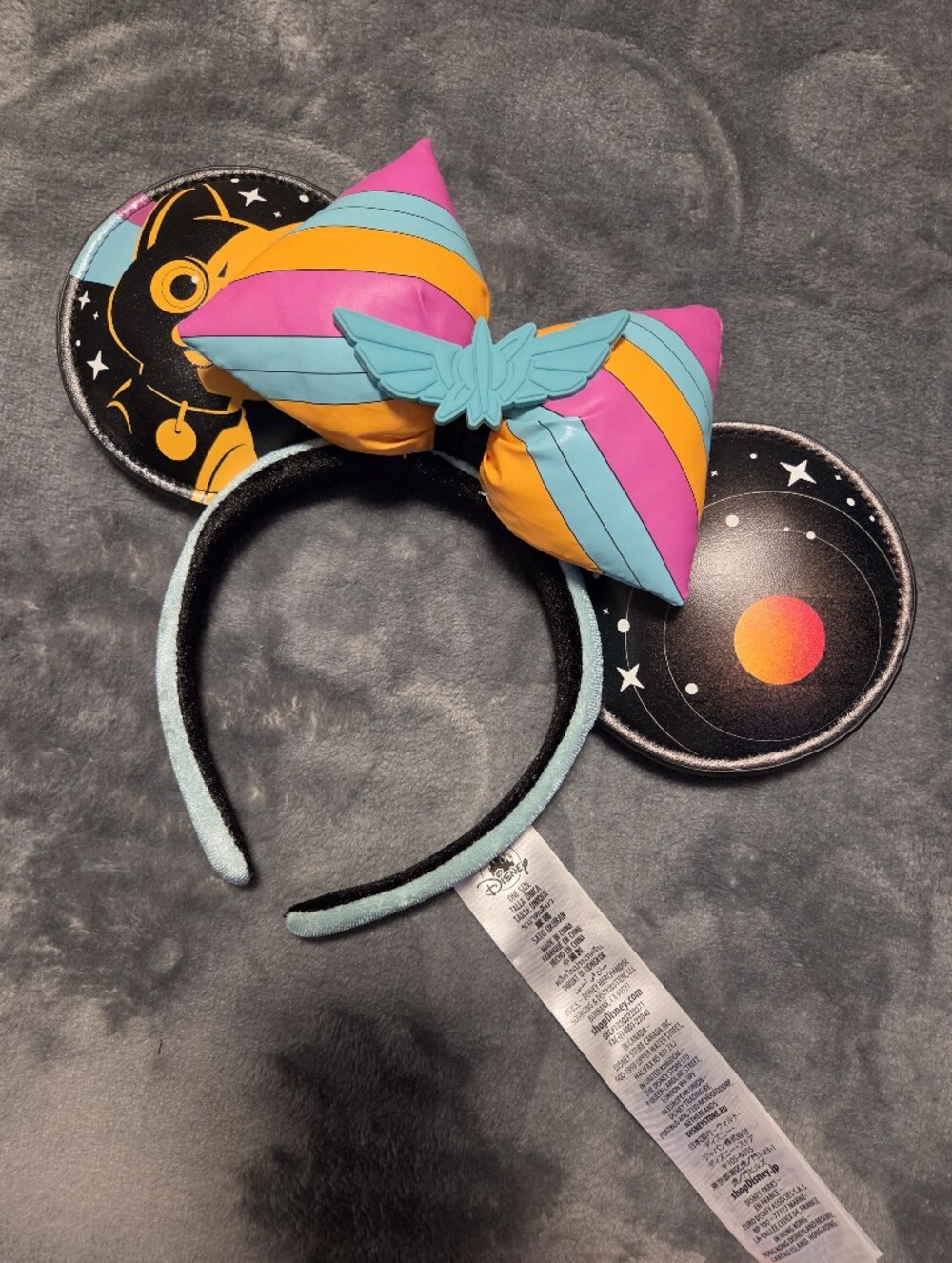 Disney Buzz Lightyear Galaxy Minnie Ears Headband